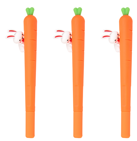 TB-558 Carrot Bunny Erasable Gel Pen