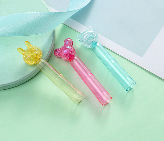 TB-915 | Glitter Animal Head Pencil Caps – 3-Piece Pack
