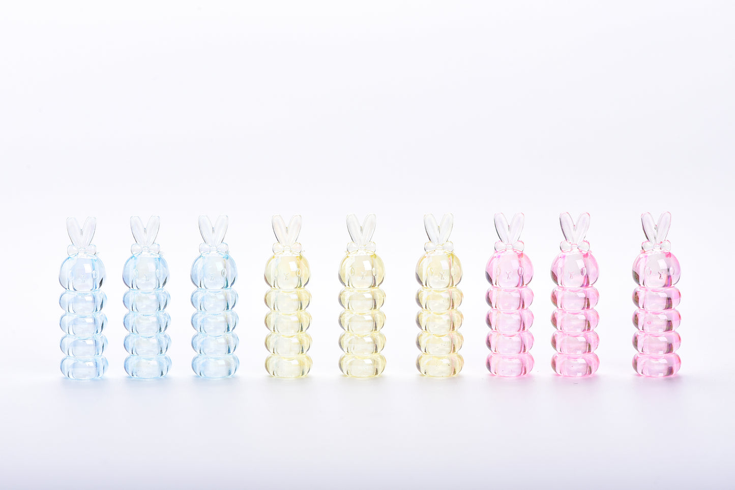 Crystal Bunny Pencil Caps – 3-Piece Pack | TB-916