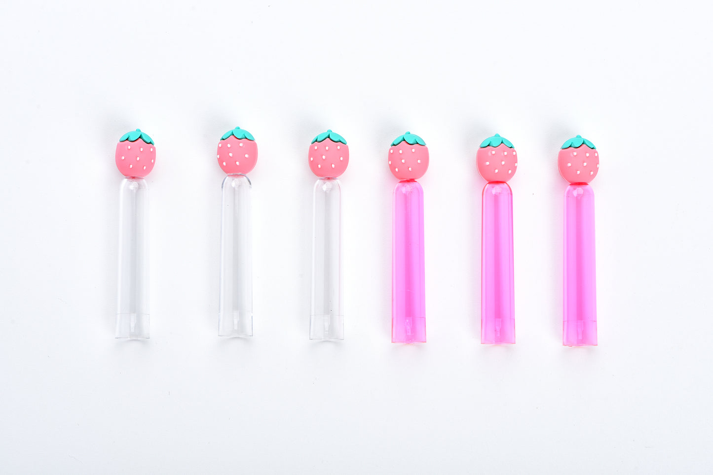 Sweet Strawberry Pencil Caps – 3-Piece Pack | TB-917