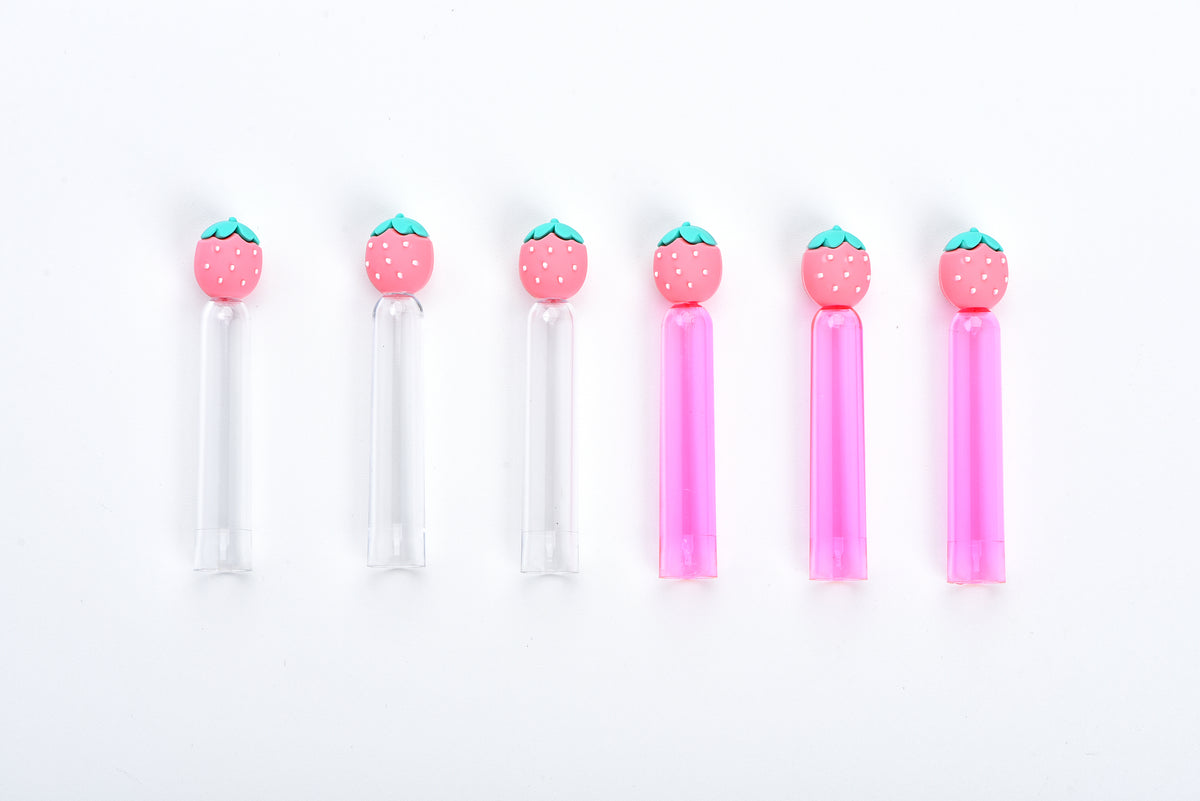 Sweet Strawberry Pencil Caps – 3-Piece Pack | TB-917