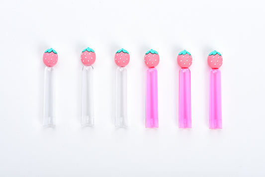 Sweet Strawberry Pencil Caps – 3-Piece Pack | TB-917