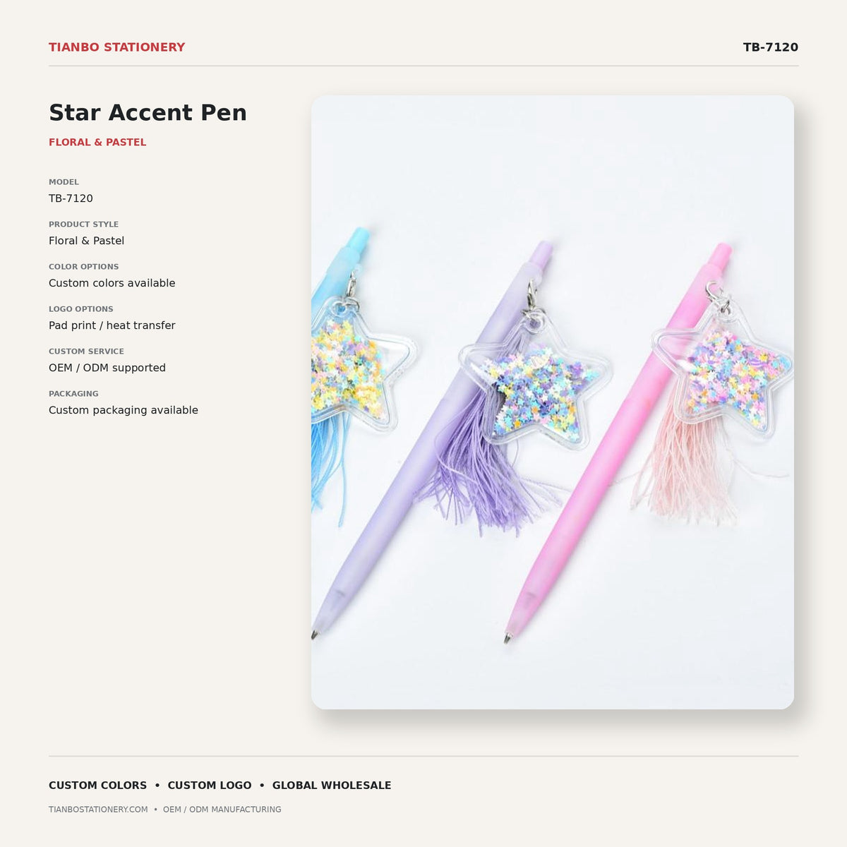 Star Accent Pen
